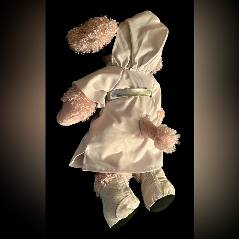 Build-A-Bear Vintage Pink Poodle with Princess Leia's Iconic Star War's Attire - Picture 6 of 11